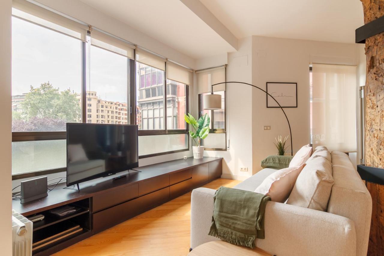 Muy Luminoso A 5 Min Del Centro De Bilbao Apartment Luaran gambar